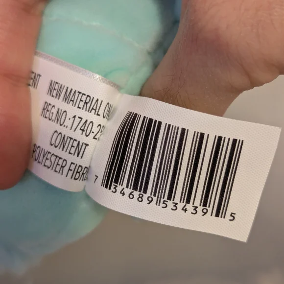 2.5" Bigfoot 🩵 Squishmallow Keychain - Picture 3 of 4